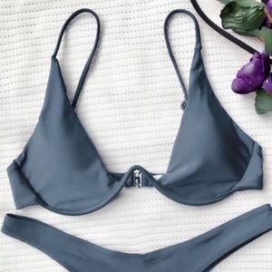 Push Up Plunge Bikini Top